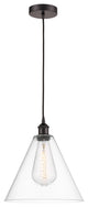 Innovations 616-1P-OB-GBC-122-LED 1-Light Mini Pendant, Oil Rubbed Bronze