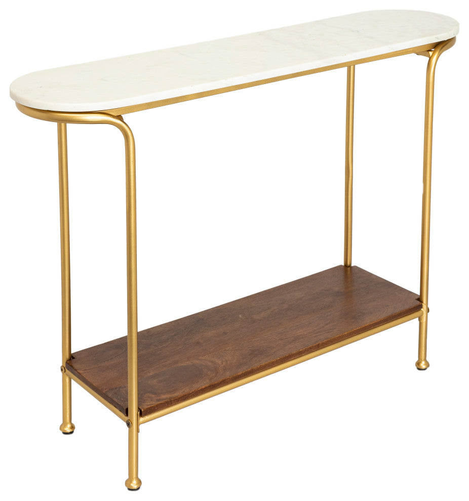 Surya Nicola Console Table 30"Hx43"Wx11"D