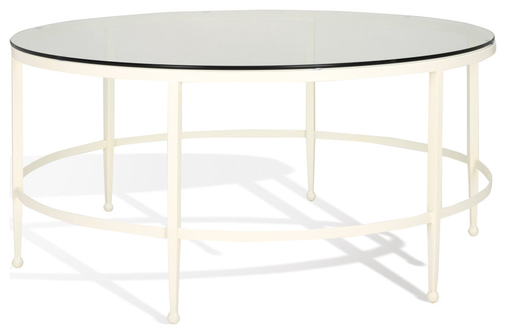 Safavieh Couture Edmund Cocktail Table, White