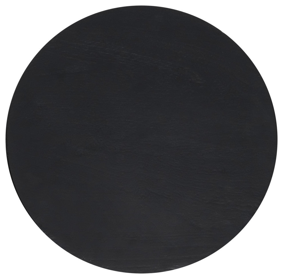 Sage Table Stool Matte Black