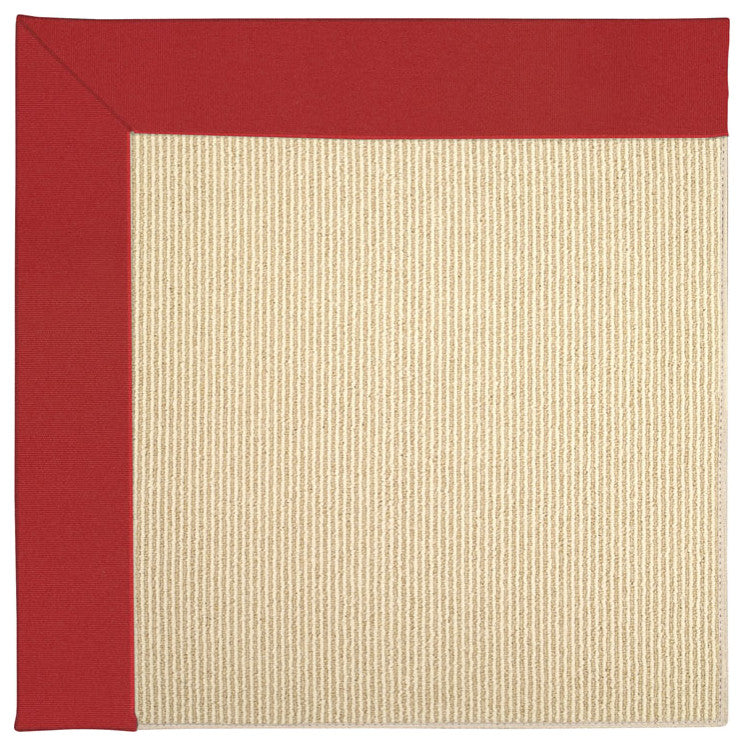 Capel Zoe-Beach Sisal Red 2009_527 Machine Tufted Rugs - 5' X 8' Rectangle