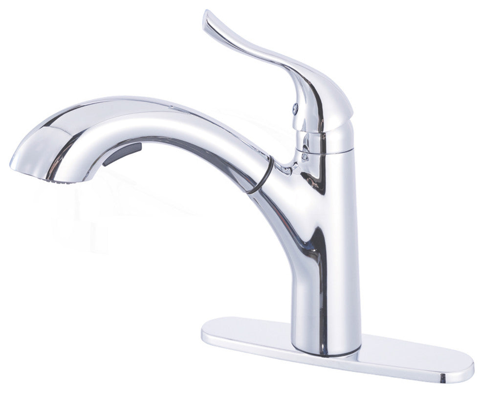 Topia Pull-Out Kitchen Faucet, Chrome