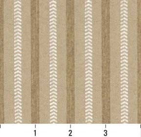Beige Striped Heavy Duty Crypton Fabric By The Yard