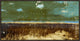Blue Dune I, 49.25"x25.25", Espresso Natural Wood Gallery Floater