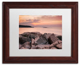Blanchette Photography 'In a Glacier's Wake', Wood Frame, White Matte, 14"x11"