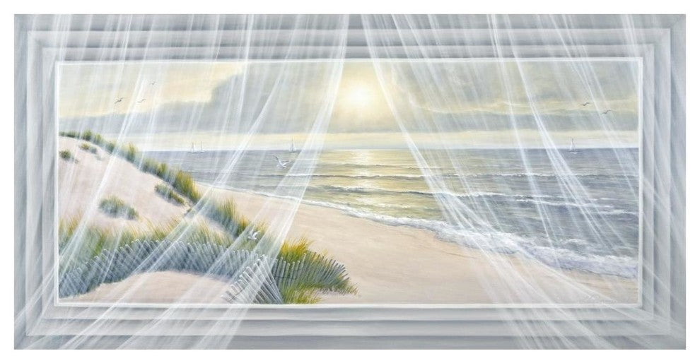 "Soft Breeze" Digital Paper Print by Diane Romanello, 26"x14"