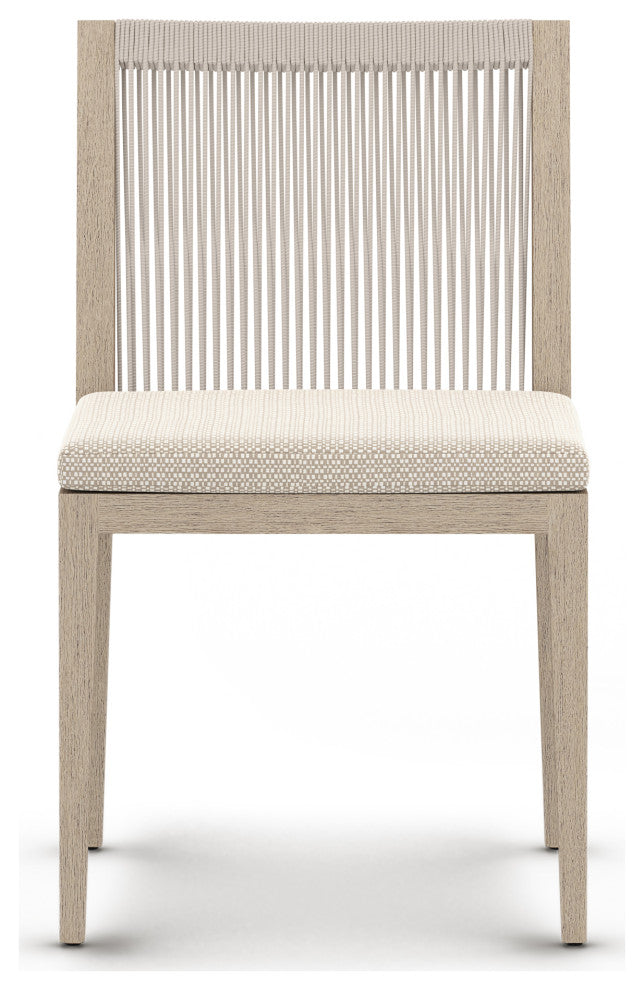 Sherwood Outdoor Dining Chair-Brown/Sand