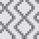 Mosaic Diamond Grid Monochromatic Wallpaper, Charcoal Gray & Light Gray, Sample