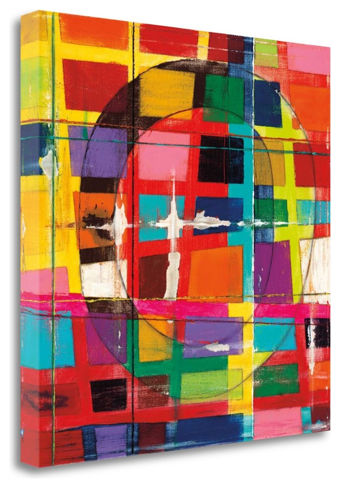 "Lonely Record" By Dante Vida,Ready to Hang Giclee Print on Gallery Wrap Canvas