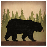 Ryan Fowler 'Take A Hike Bear No Words' Canvas Art