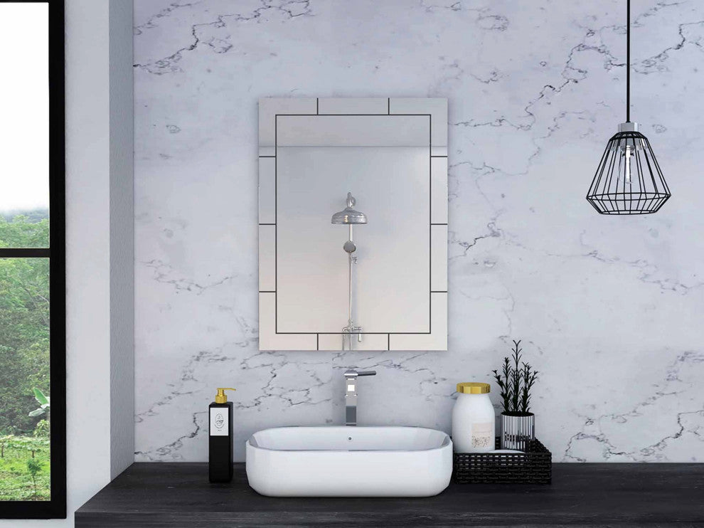 Oahu Framed Rectangular Mirror
