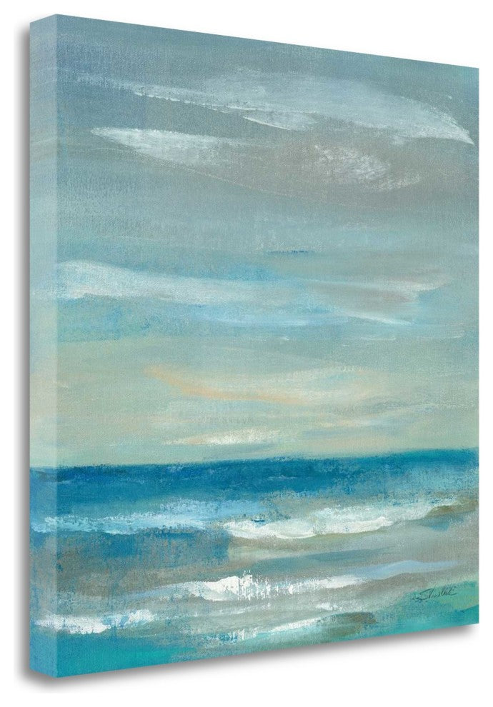"Early Morning Waves II" By Silvia Vassileva, Giclee on Gallery Wrap Canvas
