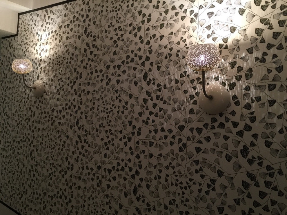 Claylight Sconce, Dot Pattern, No Switch - Xenon Bulb