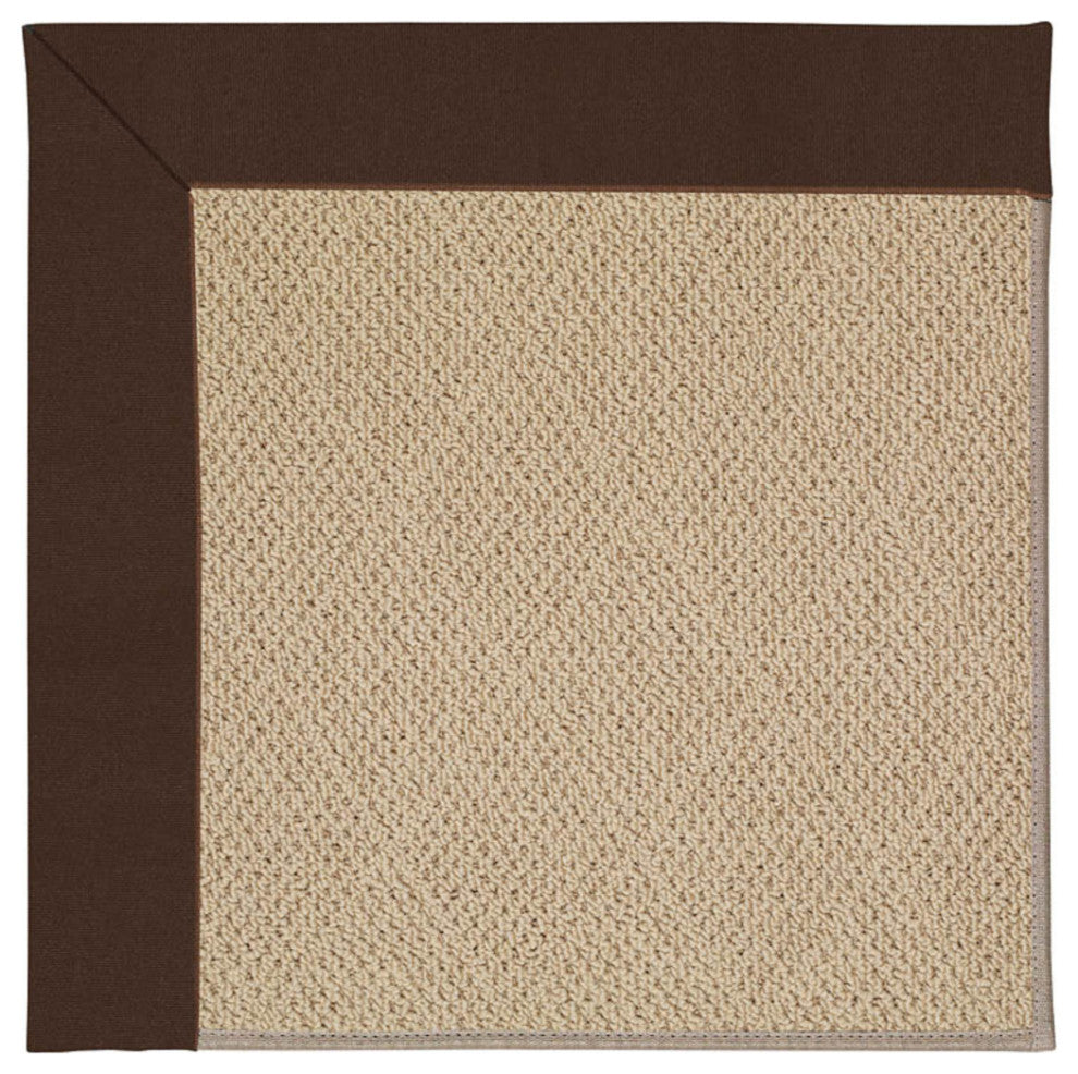 Capel Zoe-Cane Wicker Brown 1990_787 Machine Tufted Rugs - 12'  X 15' Rectangle