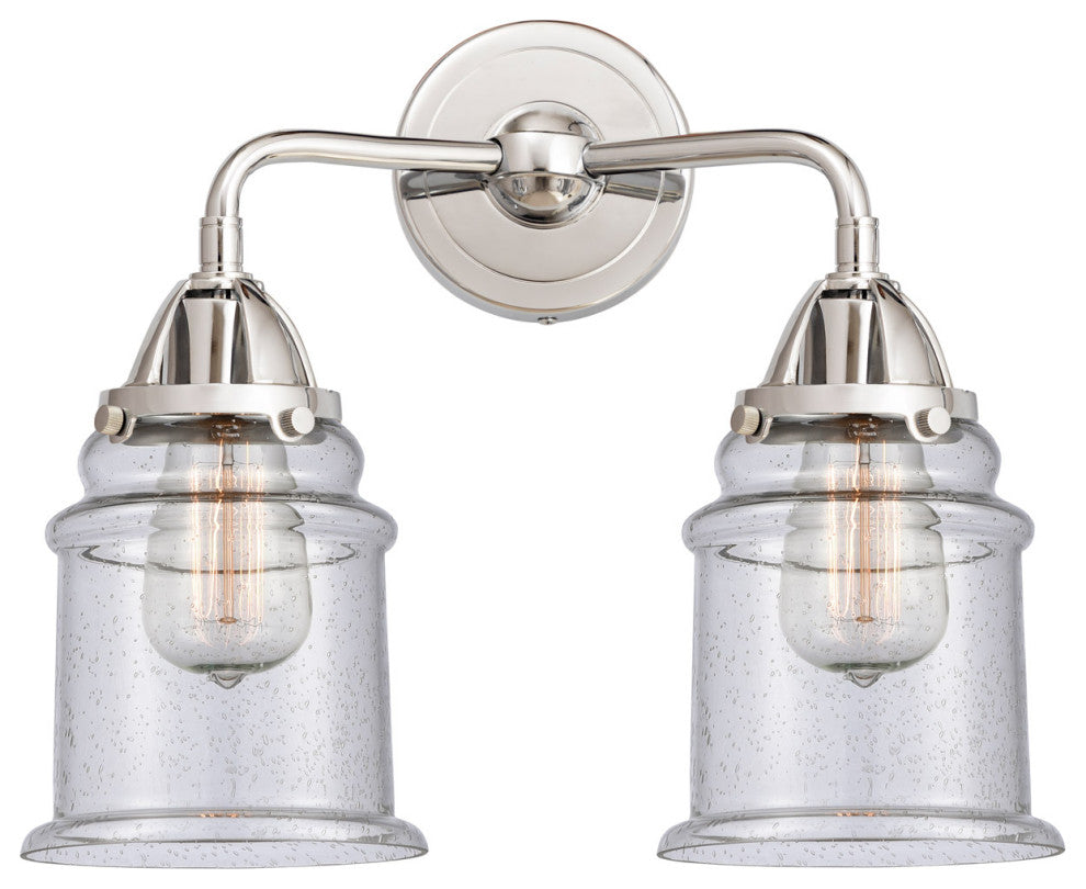 Innovations Lighting 288-2W-PC-G184 Canton 2 Light 14" Bath Vanity Light