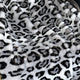Plutus Gray Silver Jaguar Faux Fur Luxury Throw Blanket, Throw 60"W x 96"L