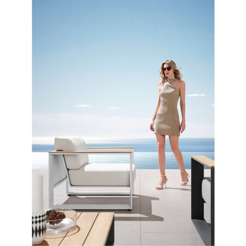 Cambusa Outdoor Teak Conversation Set for 5 - Series 2062