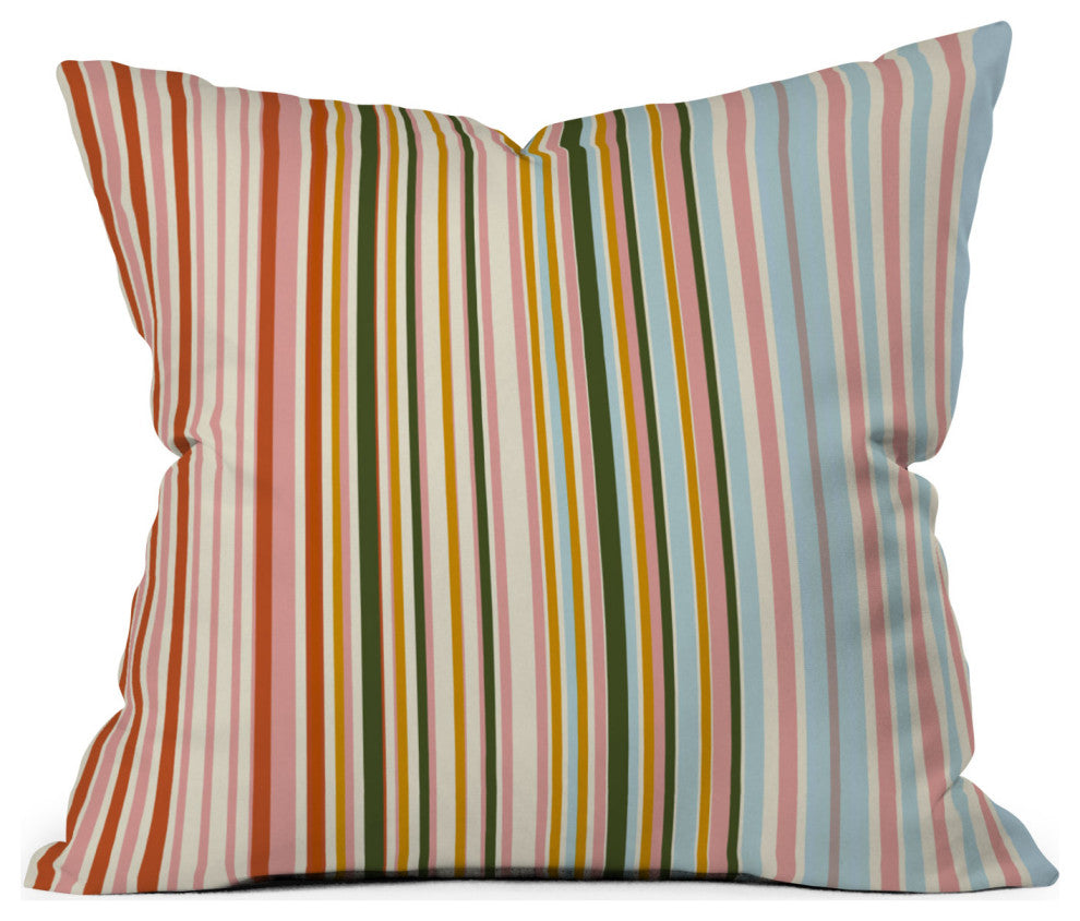 Grace Magical Stripes Outdoor Throw Pillow