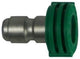 Forney 75155 Quick Connect Flushing Nozzle, 4.5 mm, 4000 Psi, Green