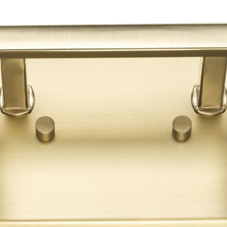 Estrada Collection 4-Light Contemporary Bath and Vanity Light, Brushed Gold