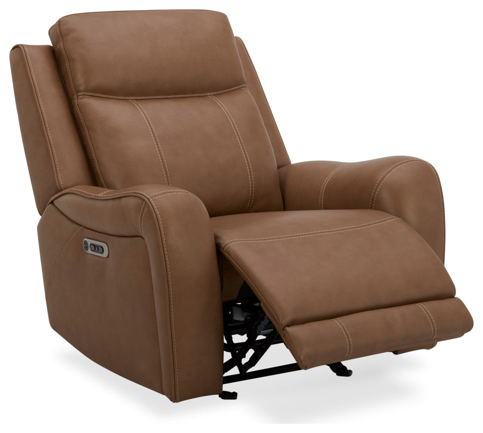 Haywood Butternut Power Reclining Sofa and Two Recliners