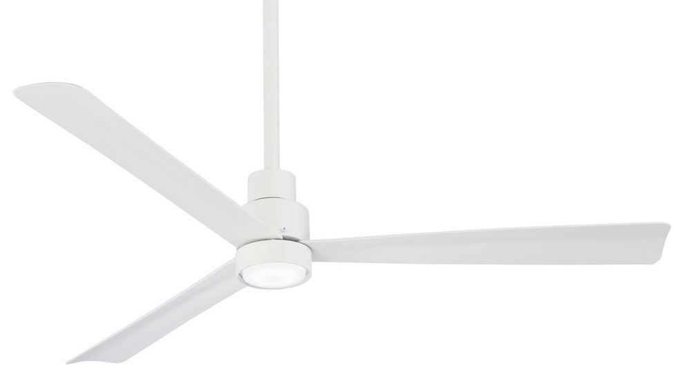 Minka-Aire F786-WHF Simple, 44" Ceiling Fan, Flat White Finish