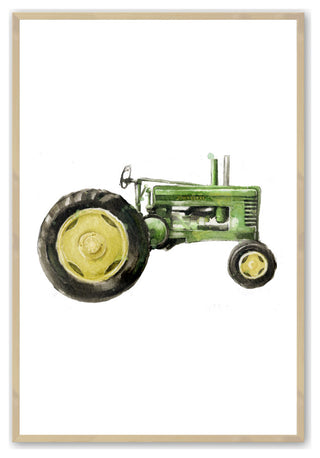 Raw Maple 16" x 20" Tractors, Set of 3