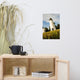 Turkey Point Lighthouse Landscape Photo Unframed Wall Art Print, 12" X 18"