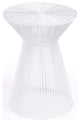 Butler Greeley White Metal End Table