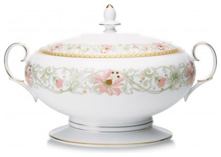 Noritake Blooming Splendor Covered Vegetable Bowl