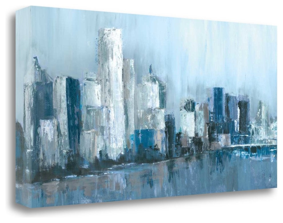 "Citylines" By Cy Jones, Giclee Print on Gallery Wrap Canvas, Ready to Hang