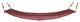 Hammock with Mounting Hardware, Red Stripe, Full