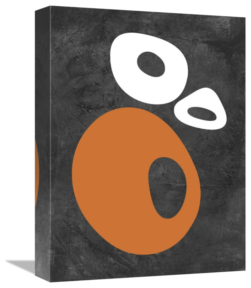 "Abstract Oval Shapes 1" Fine Art Print