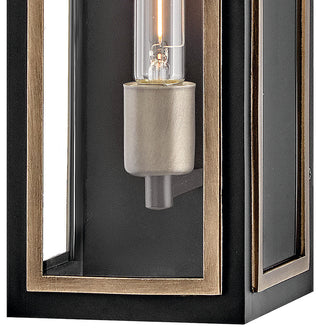 Hinkley Shaw Medium Wall Mount Lantern, Black