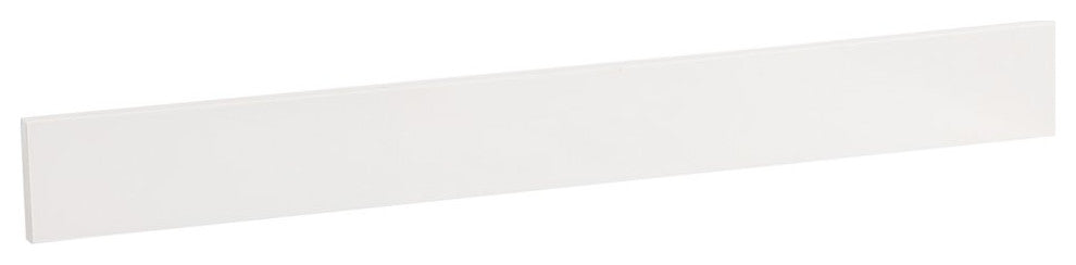 40" Backsplash, Ivory White