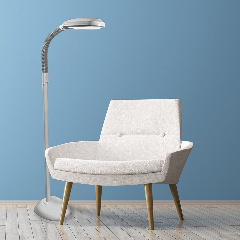 Original Smart Light LED Floor Lamp Full Spectrum Energy, Adjustable Goose neck