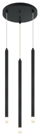 Matteo Lighting C63103MB Pendant, Matte Black Finish