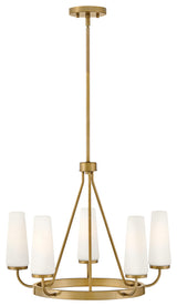 Lark Selma Chandelier, Gold, 24"