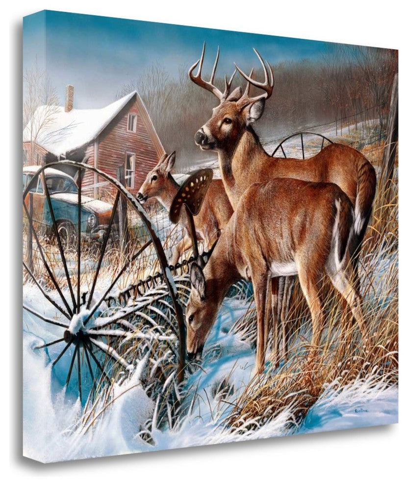 "Snow Drifters" By Kevin Daniel, Giclee Print on Gallery Wrap Canvas