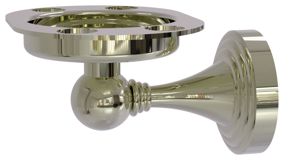 Sag Harbor Tumbler and Toothbrush Holder, Polished Nickel