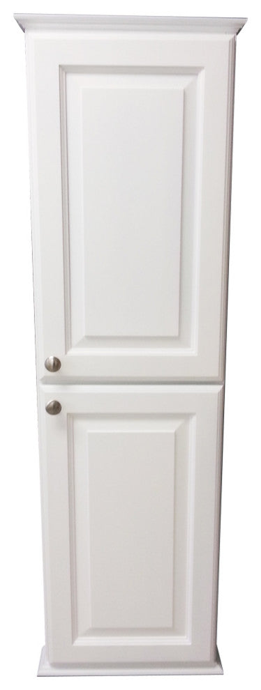 Angela On the Wall White Cabinet 49.5h x 15.5w x 5.25d