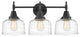 Innovations 447-3W-BK-G713-LED 3-Light Bath Vanity Light, Matte Black