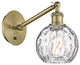 Innovations 317-1W-AB-G1215-6-LED 1-Light Sconce, Antique Brass