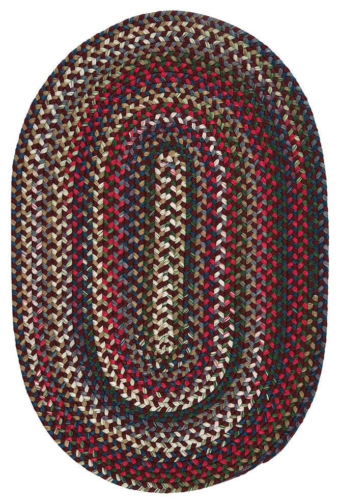 Chestnut Knoll CK77 Amber Rose Traditional Area Rug, Round 10'x10'
