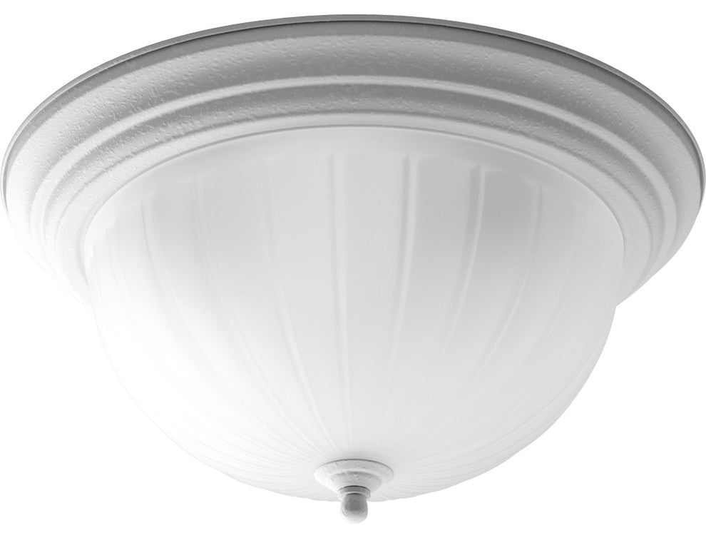 3-Light Close-To-Ceiling, White