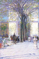 Washington Triumphal Arch in Spring - Gallery Wrapped Canvas Art 28" x 42"