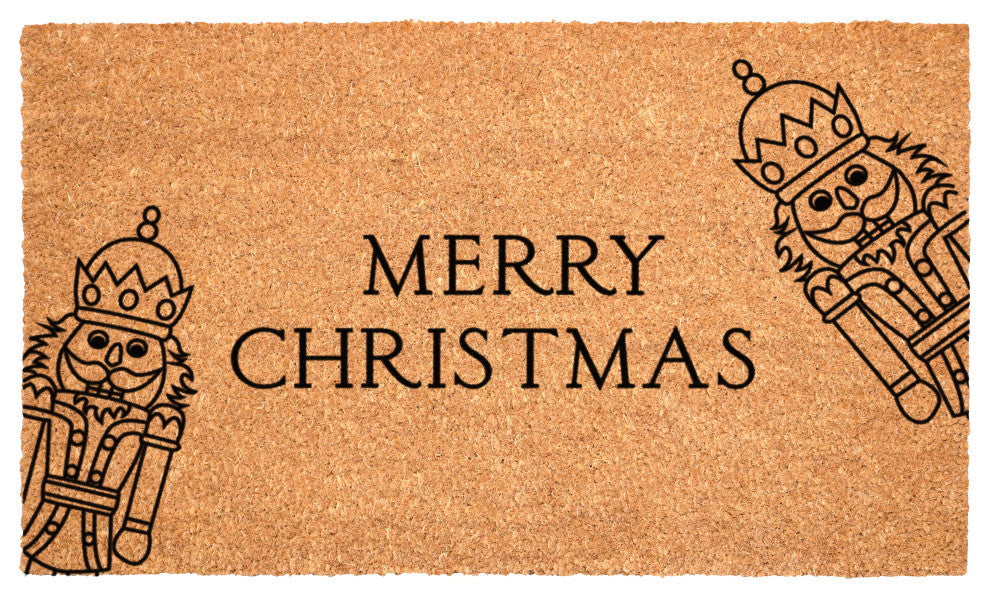 Calloway Mills Classic Christmas Nutcracker Doormat, 24" X 36" X 0.60"