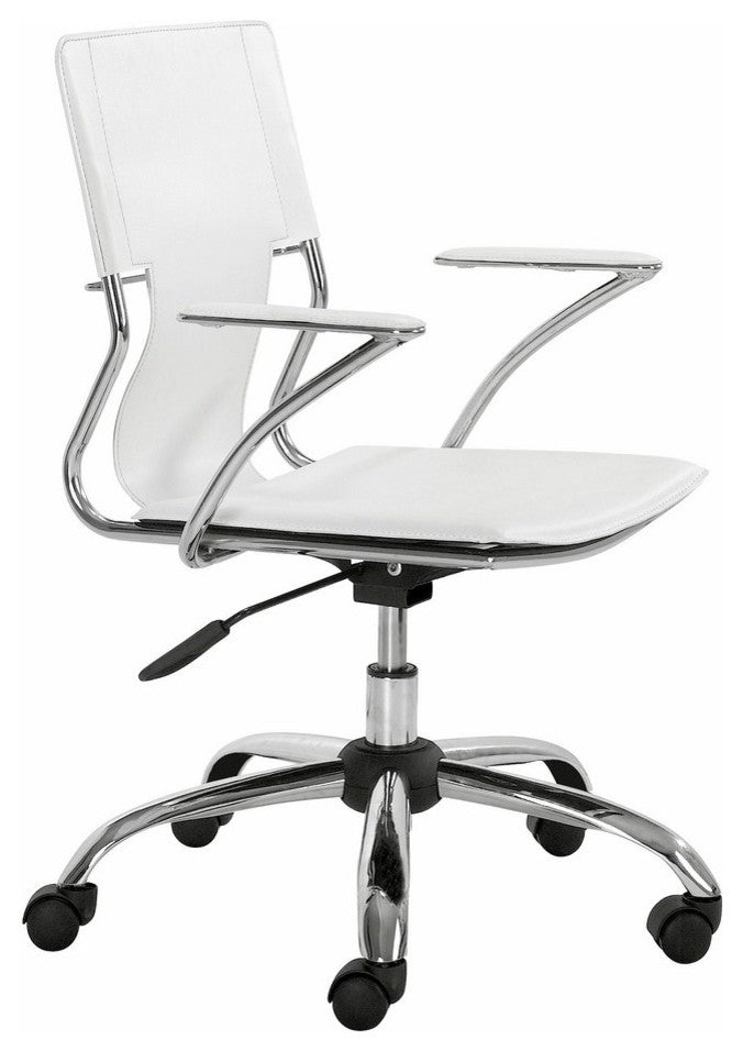 Zuo Modern Trafico Office Chair White