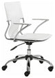 Zuo Modern Trafico Office Chair White