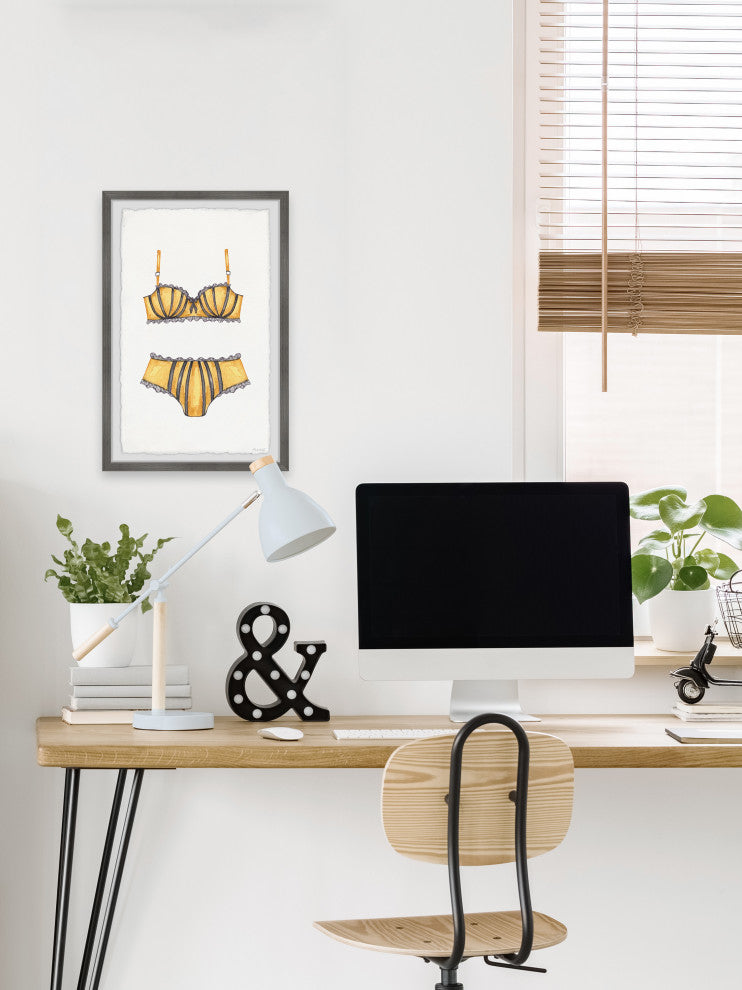 "Wear the Bikini" Framed Painting Print, 16x24